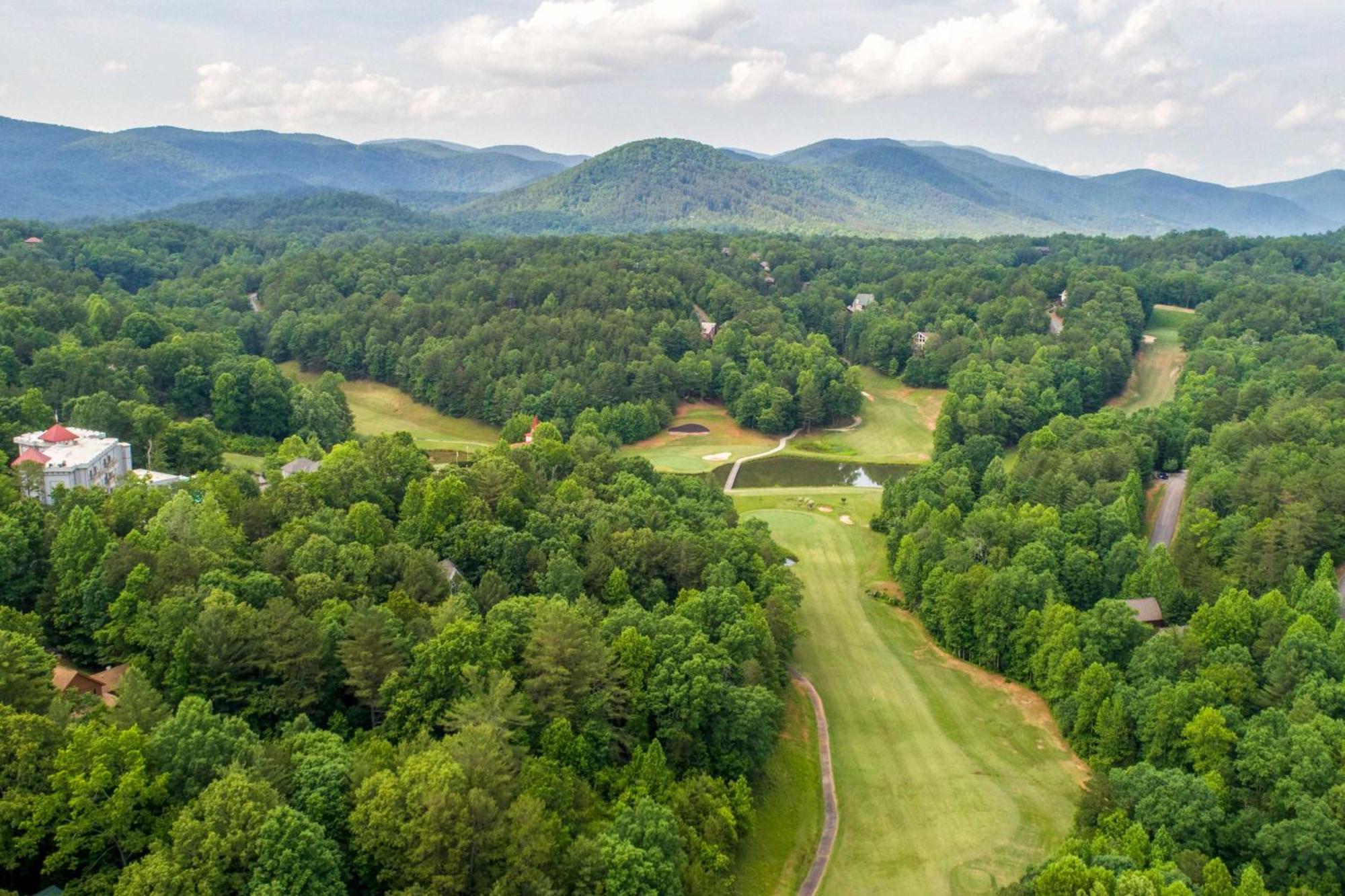 Luxury Modern Home On Golf Course With Game Room! Helen Exterior photo